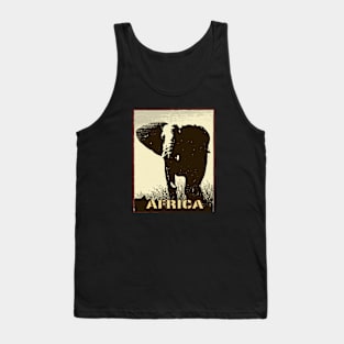 Africa Elephant Tank Top